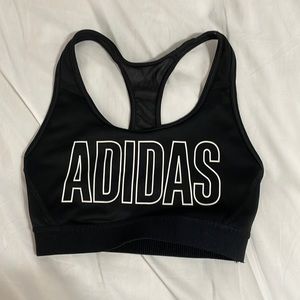 Adidas Black Sports Bra